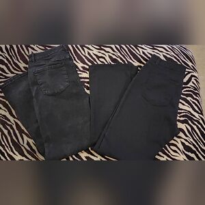 1 Pair The Limited Black Stretch Jeans    1 Pair Tahari Black Jeans
